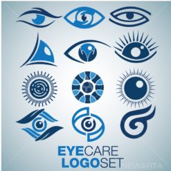 eye care logo set