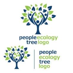 people ecology tree logo