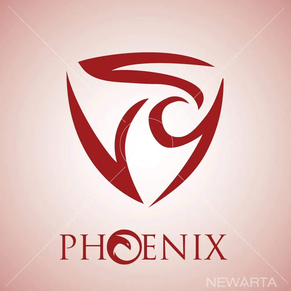 Creative Phoenix Logo Concept And Symbols Newarta