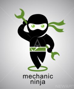 mechanic ninja logo