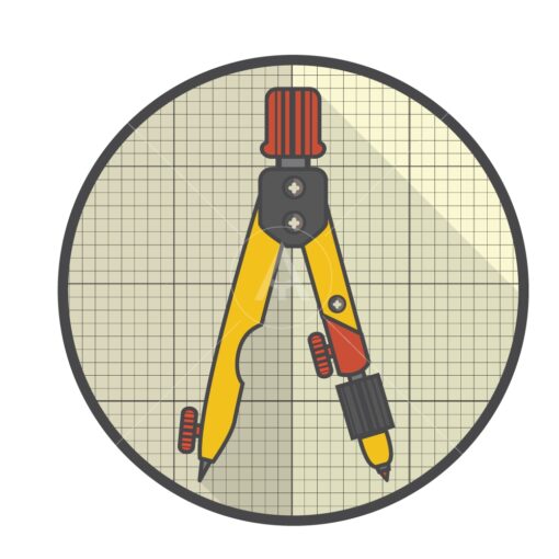 design tools logo icon vector