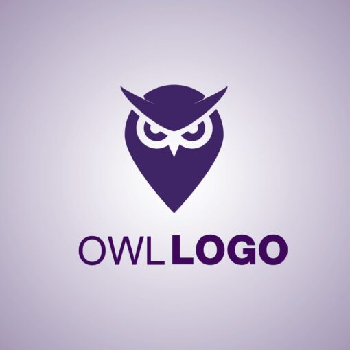 owl logo mark symbol icon free