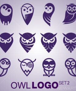 owl logo mark icon brand