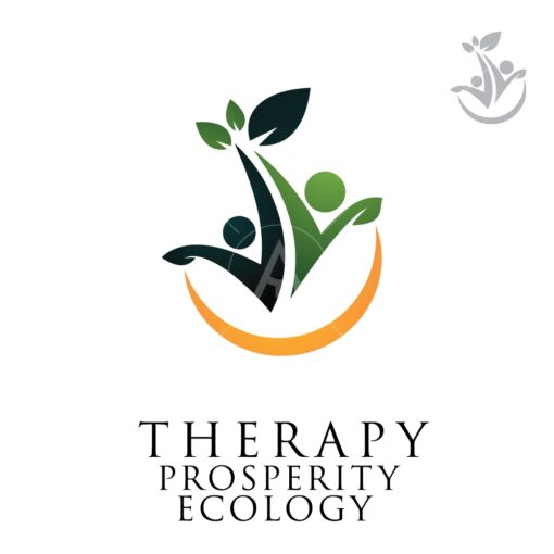 people logo therapy prosperity symbol
