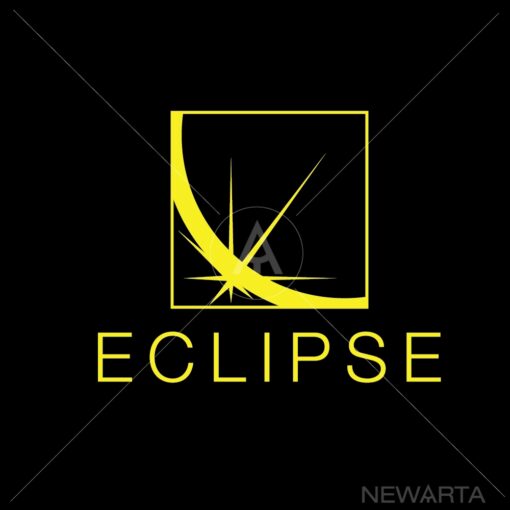 eclipse logo icon vector